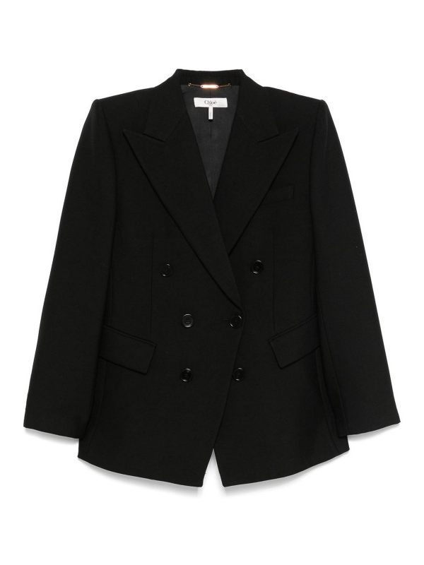 Chloe' Veste Casual - Noir