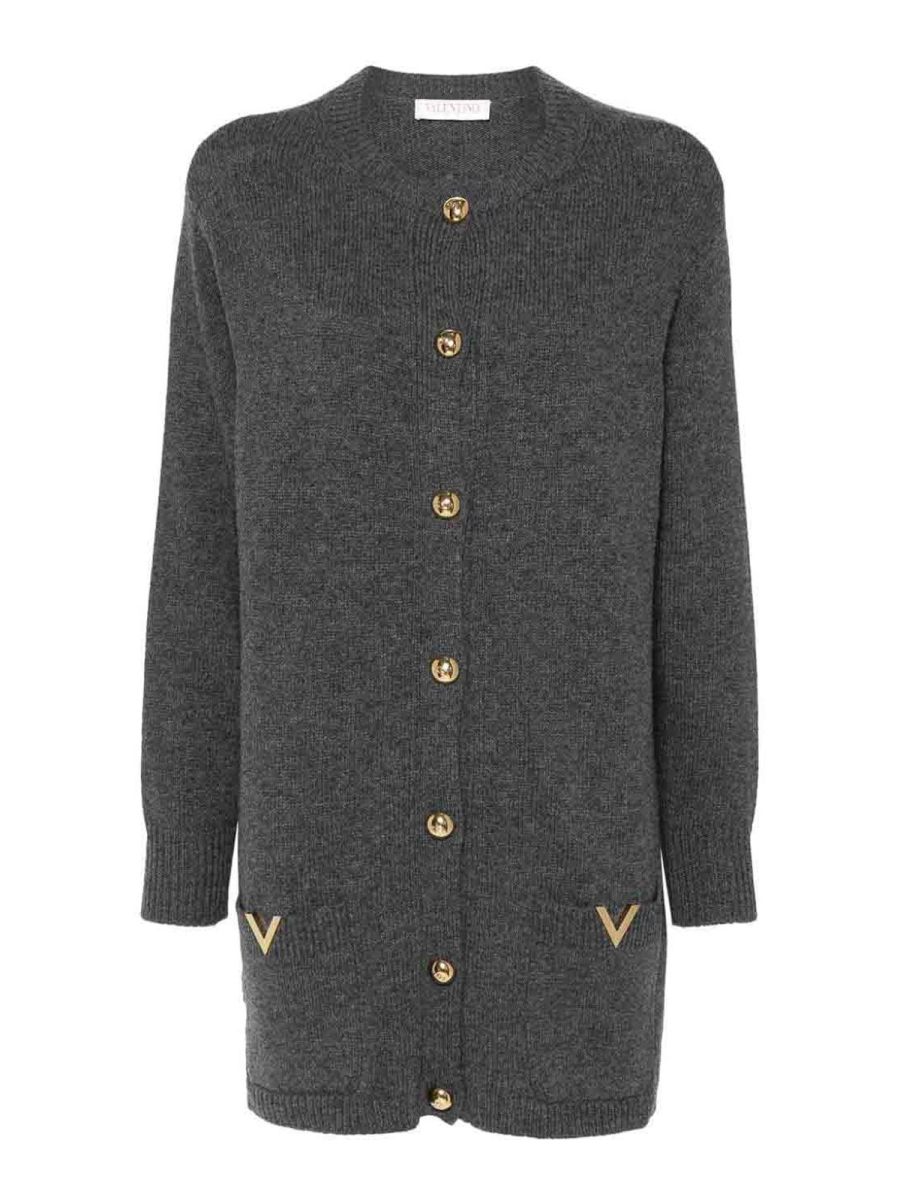 Valentino Garavani Cardigan - Gris