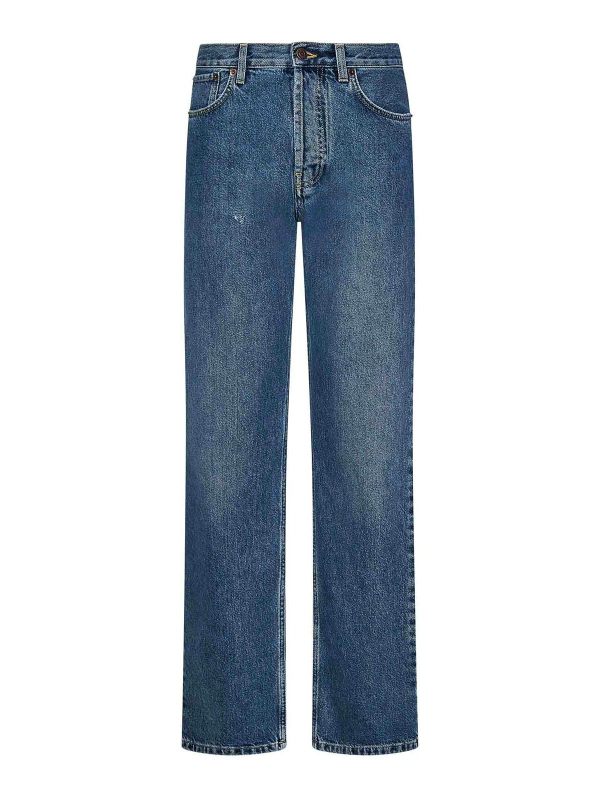 Moschino Jean Droit - Bleu