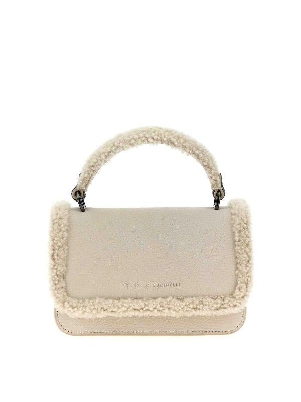 Brunello Cucinelli Sac Cabas - Blanc