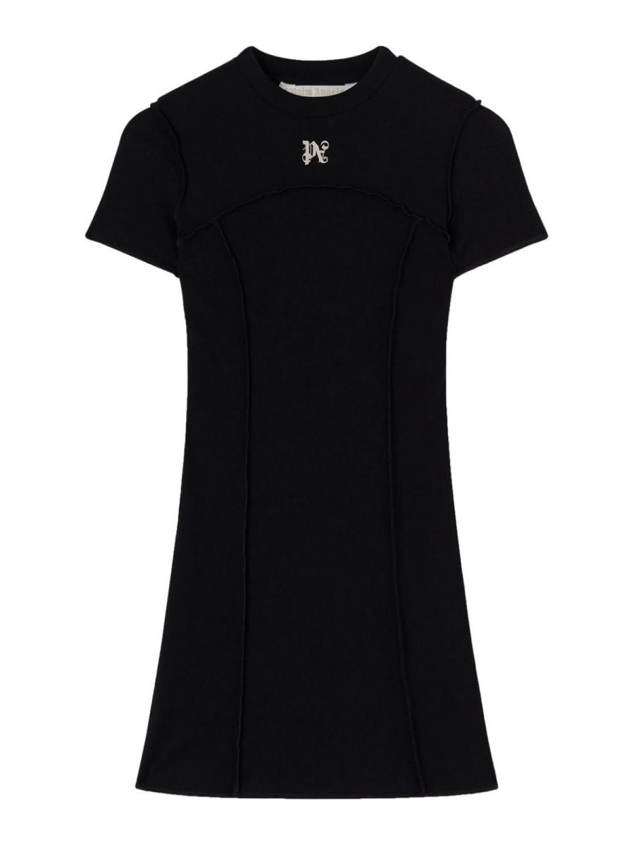 Palm Angels Robe Courte - Noir