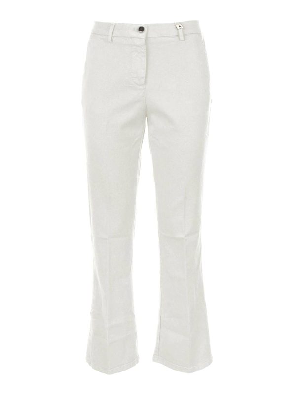 Myths Pantalons Décontractés - Crème