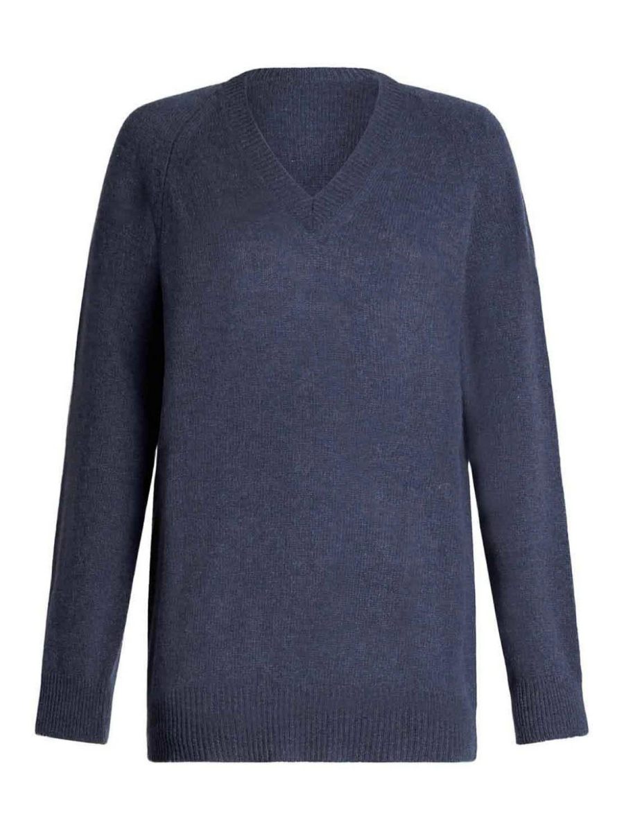 Etro Pull Col Rond - Bleu
