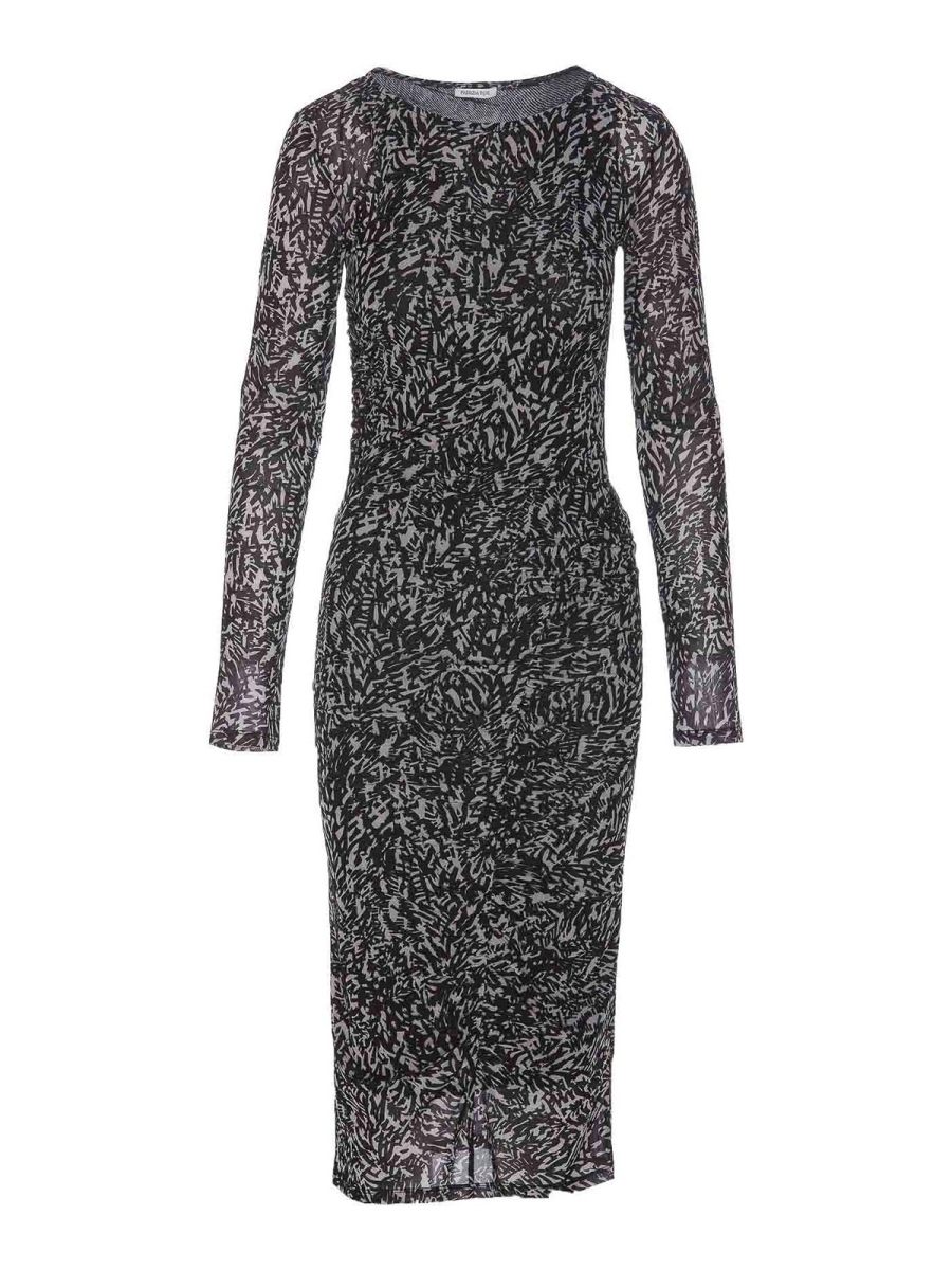 Patrizia Pepe Maxi Robe - Noir