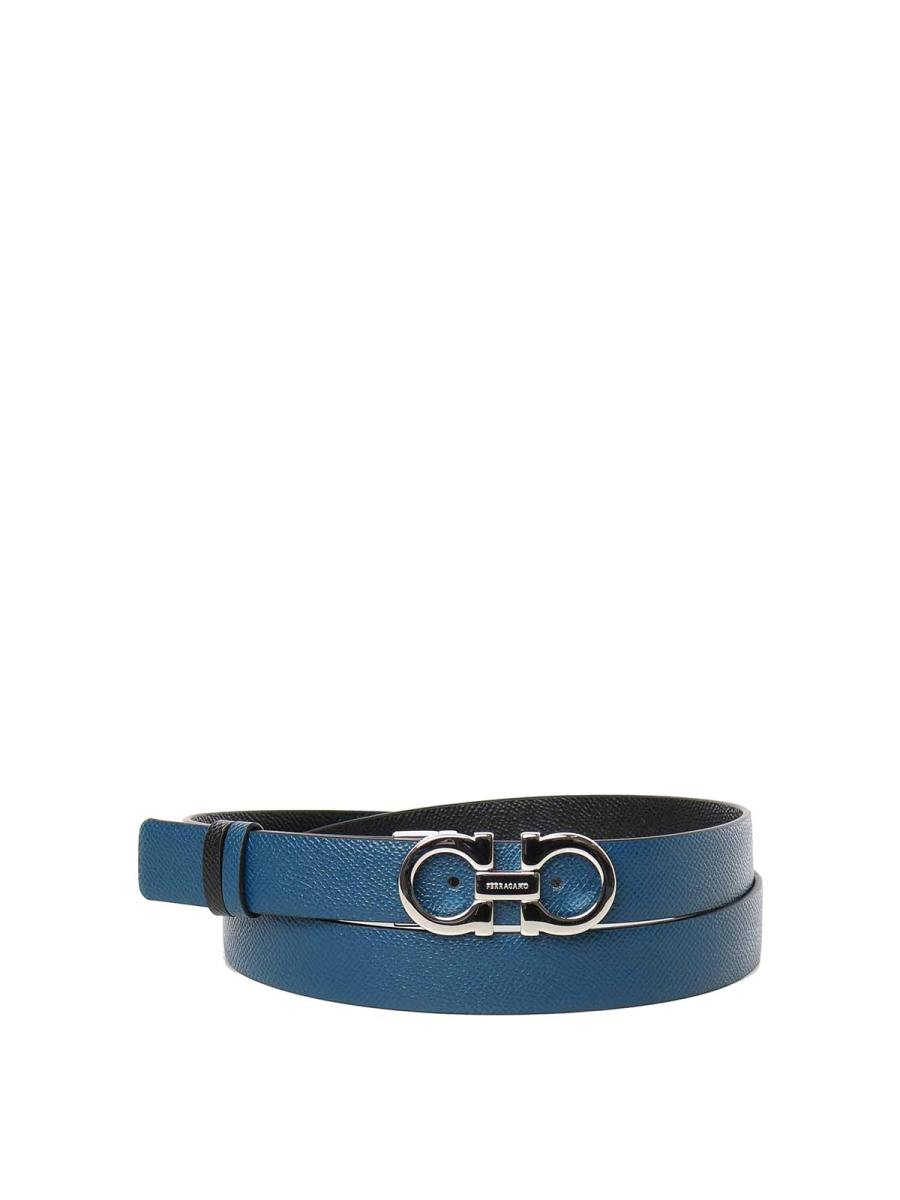 Ferragamo Ceinture - Bleu
