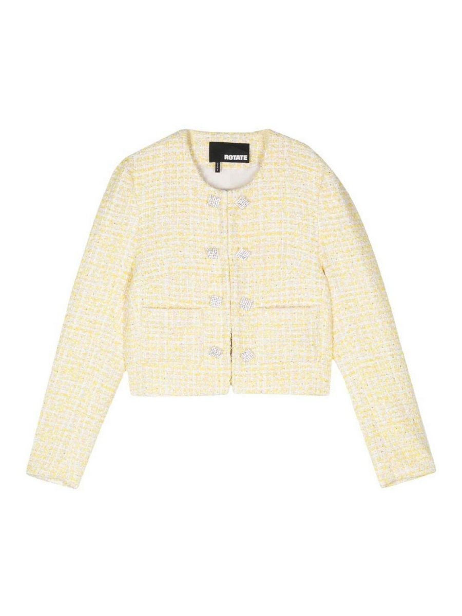 Rotate Birger Christensen Veste Casual - Jaune