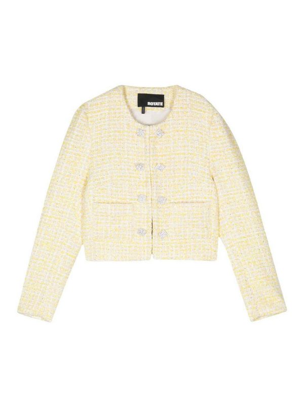 Rotate Birger Christensen Veste Casual - Jaune