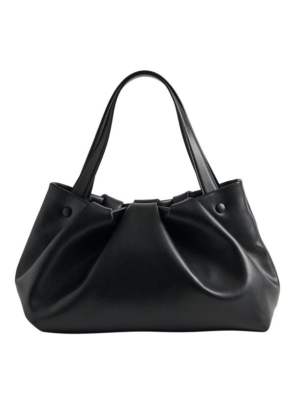 Themoirè Sac Porté Épaule - Noir
