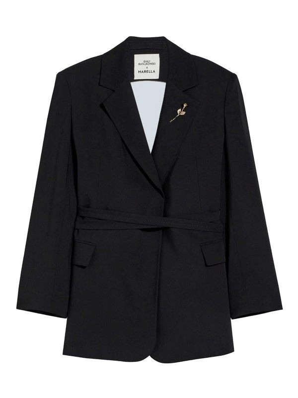 Marella Veste Casual - Noir