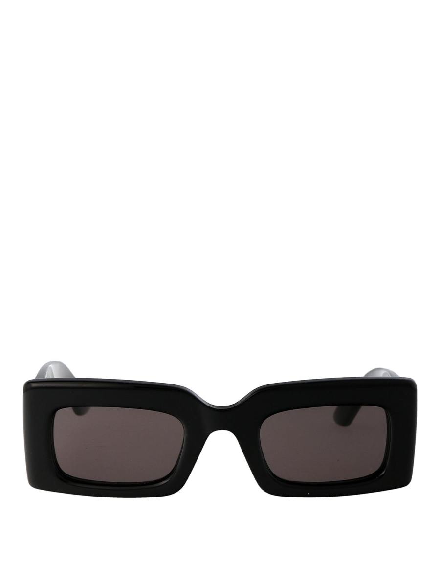 Alexander Mcqueen Lunettes De Soleil - Noir