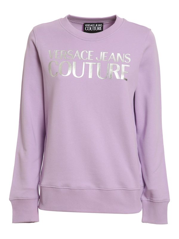 Versace Jeans Couture Sweat-Shirts - Violet Clair