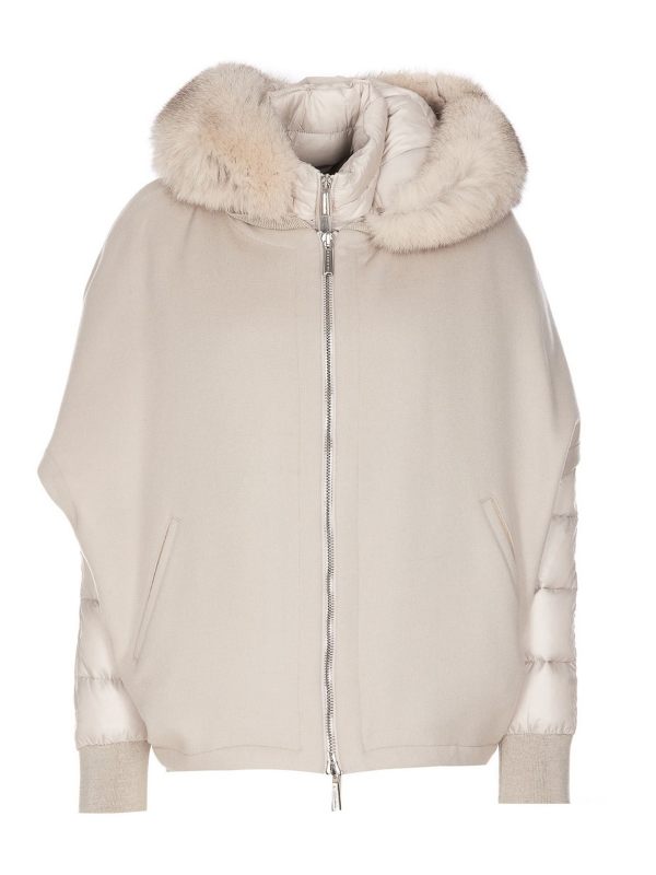 Moorer Blouson Rembourré - Beige