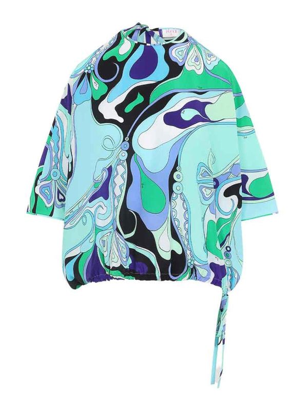 Emilio Pucci Chemise - Vert