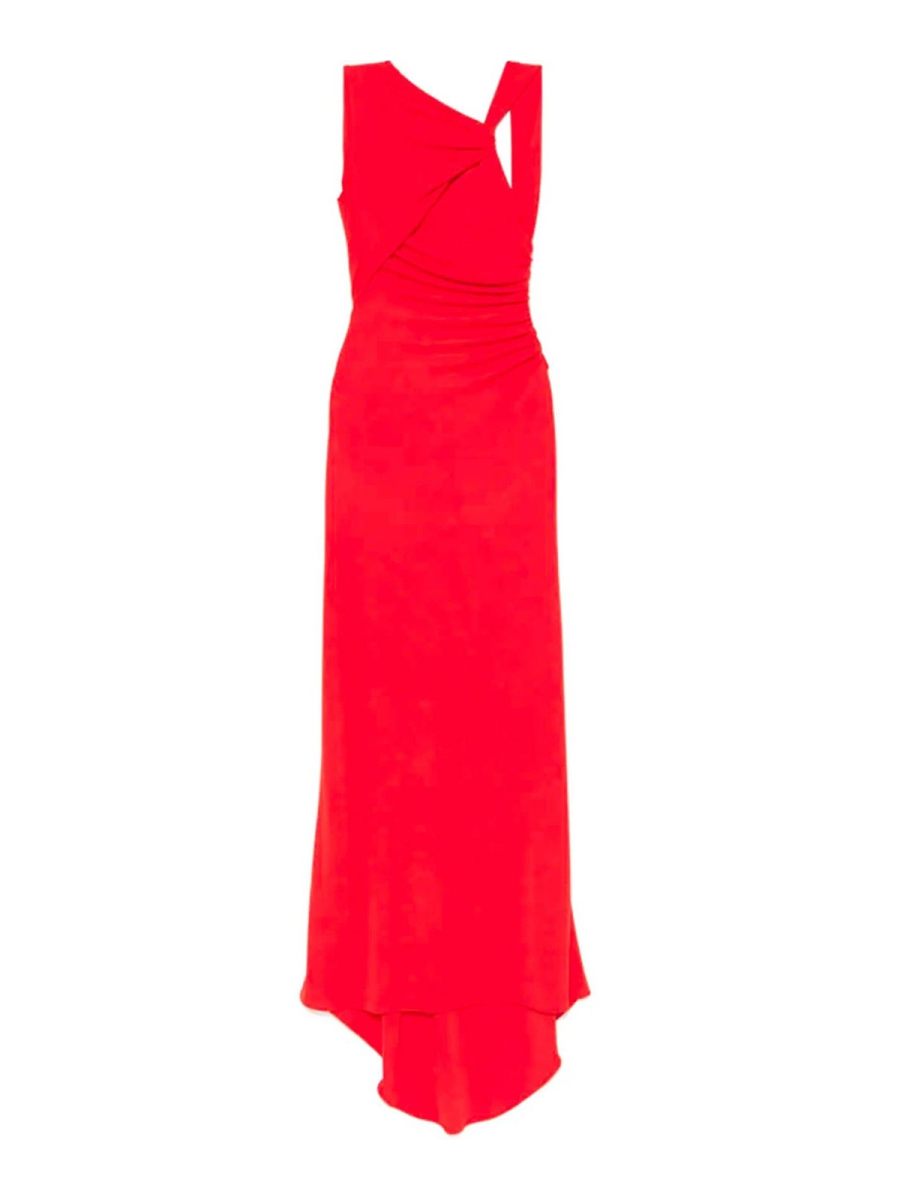 The Andamane Robe Au Genou - Rouge