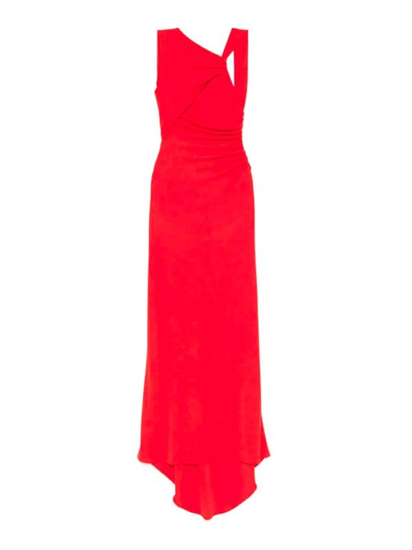 The Andamane Robe Au Genou - Rouge