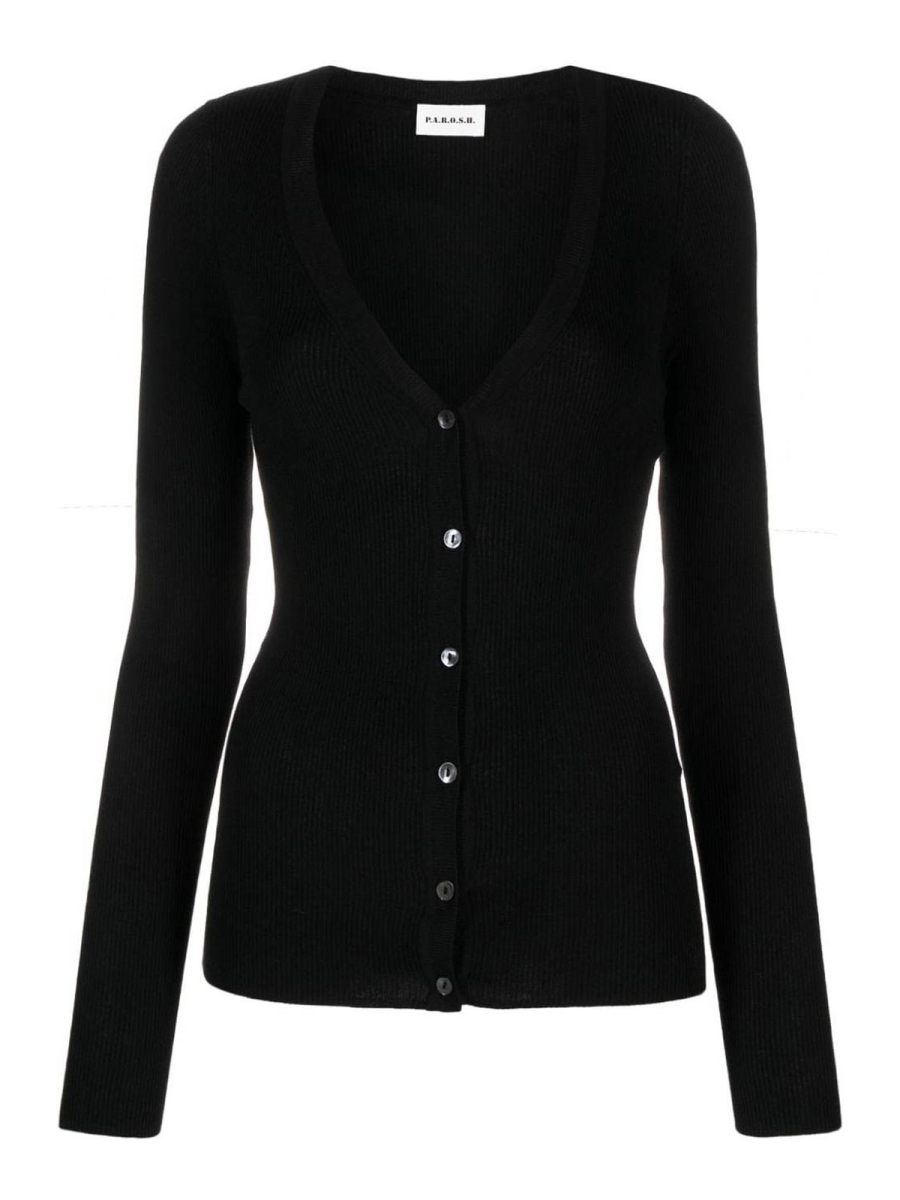 P. A.R. O.S. H. Pull Col Rond - Noir