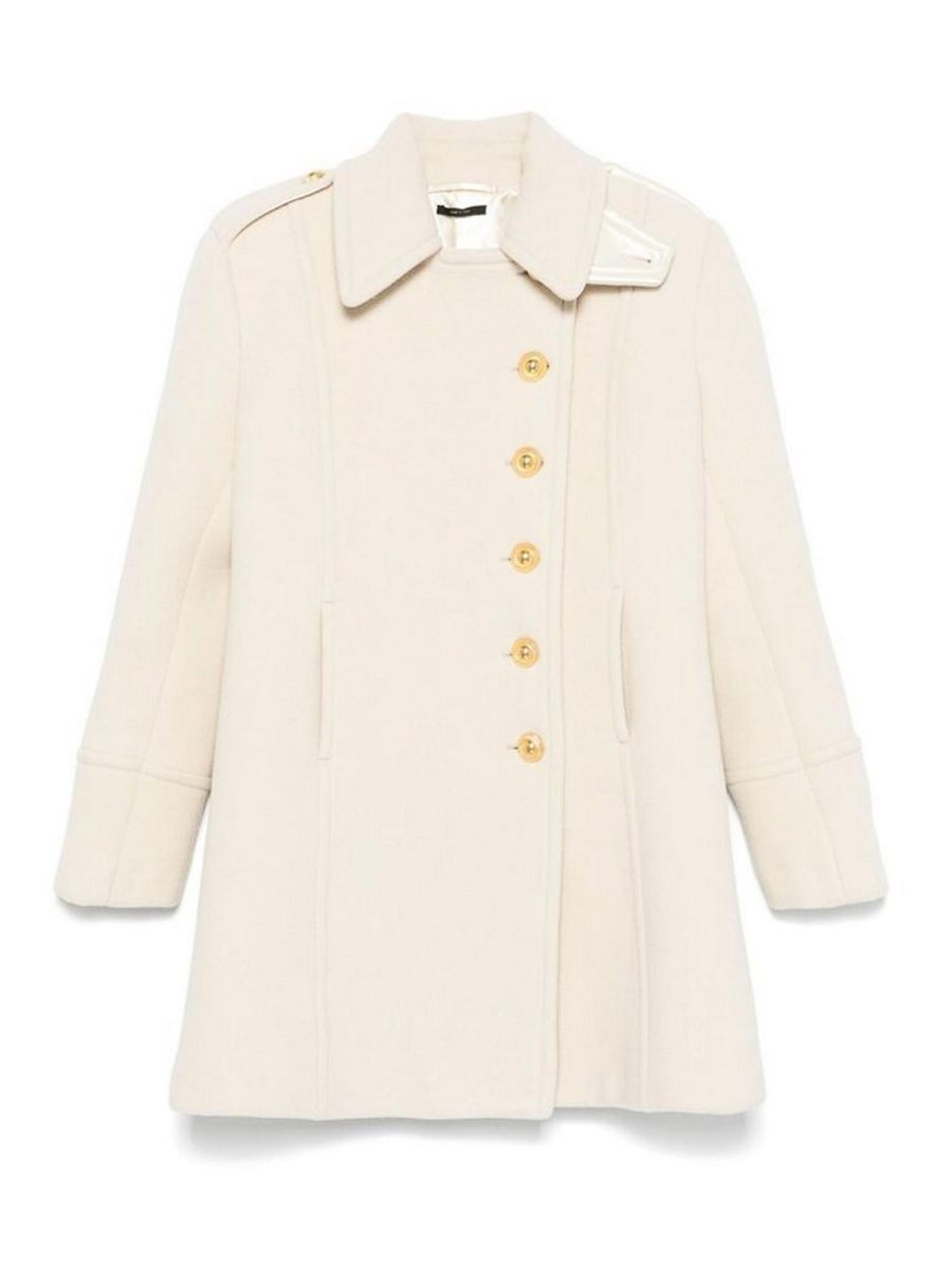 Tom Ford Manteau Court - Blanc