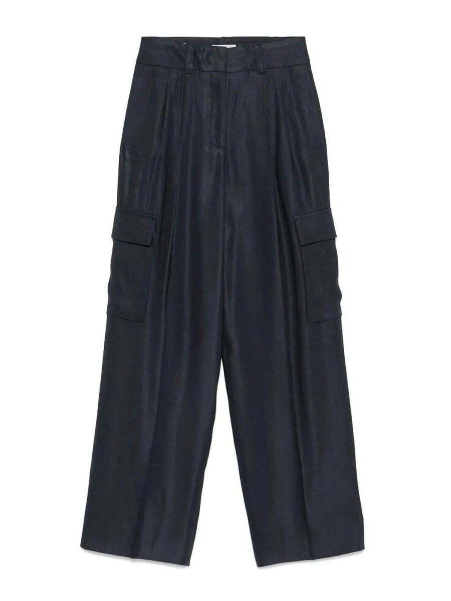 Peserico Pantalons Décontractés - Bleu