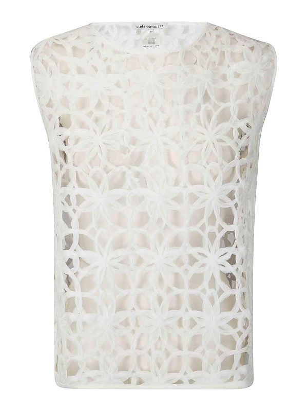 Stefano Mortari Top - Blanc
