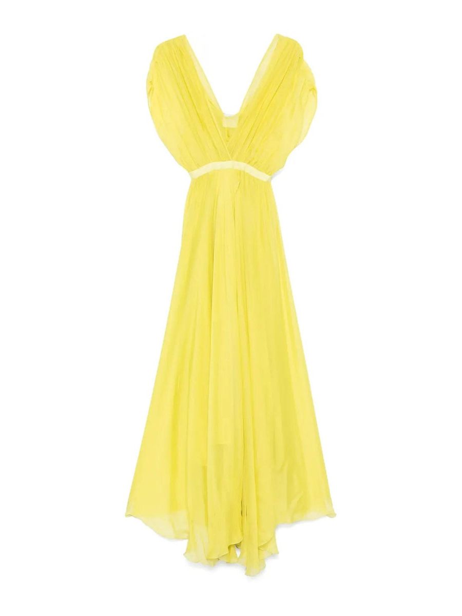 Forte Forte Robe De Soirée - Jaune