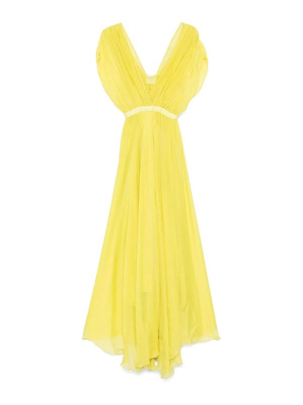 Forte Forte Robe De Soirée - Jaune
