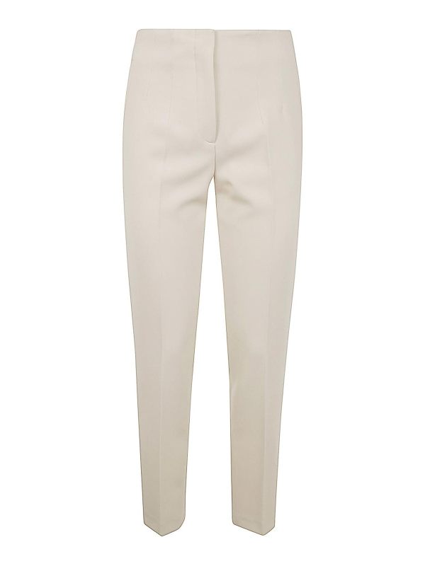 Blugirl Pantalons Décontractés - Blanc