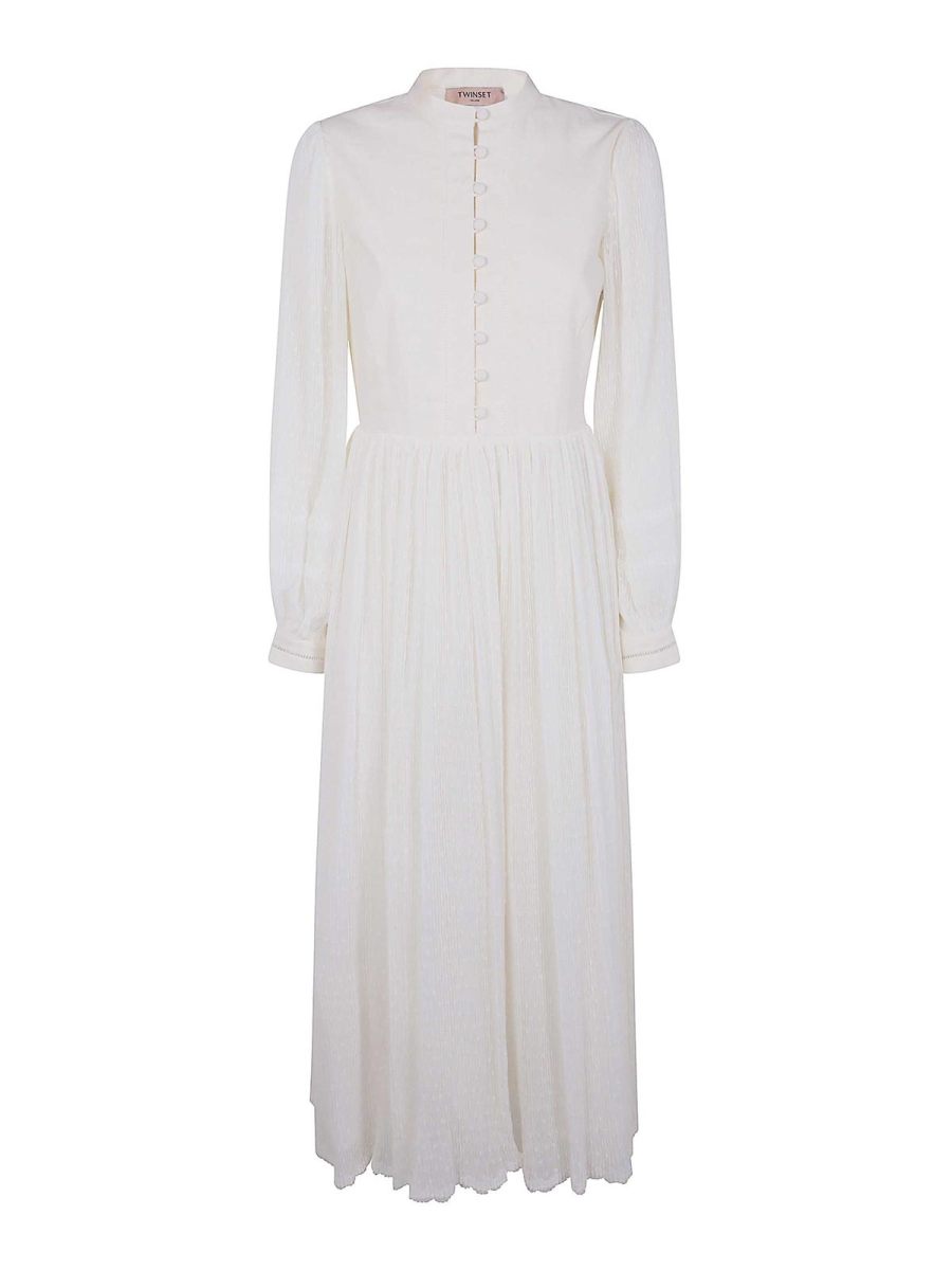 Twinset Maxi Robe - Blanc