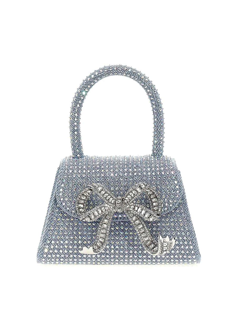 Self Portrait Sac Cabas - Bleu Clair