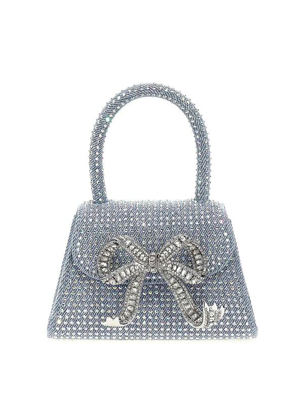 Self Portrait Sac Cabas - Bleu Clair