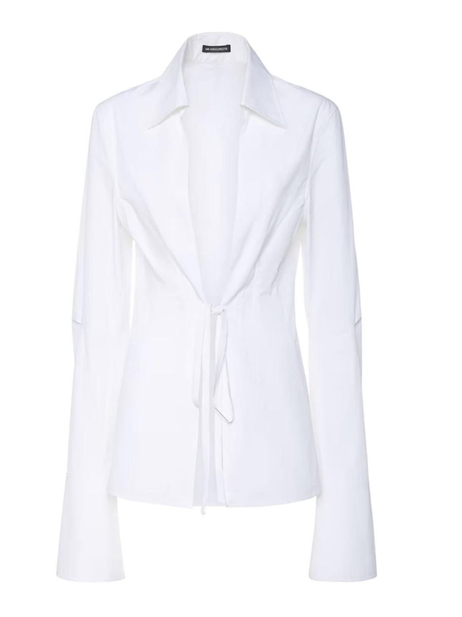 Ann Demeulemeester Chemise - Blanc