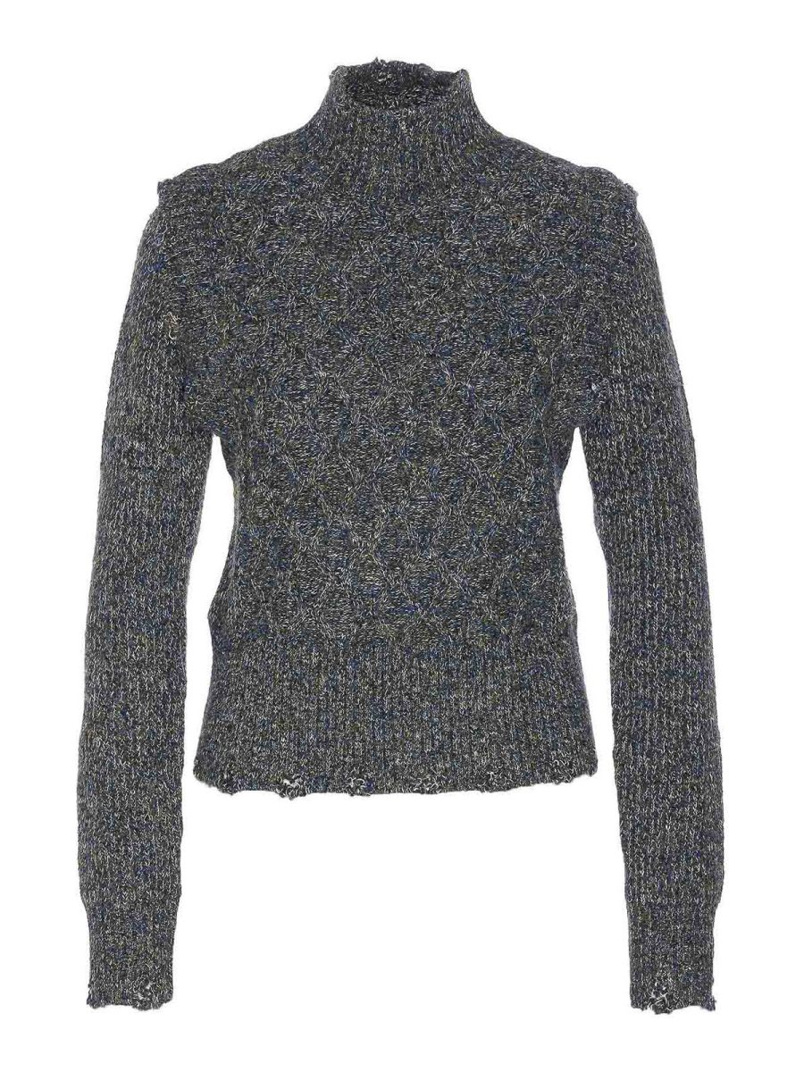 Pinko Pull Col Rond - Gris
