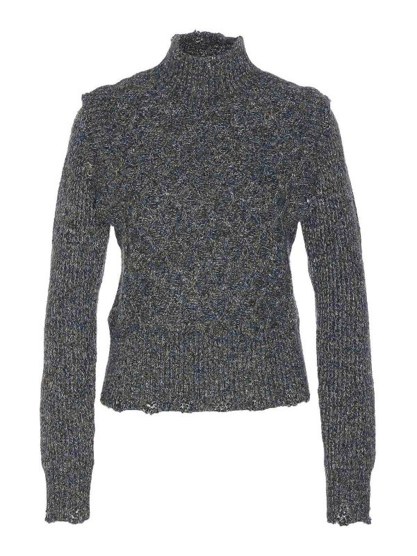 Pinko Pull Col Rond - Gris