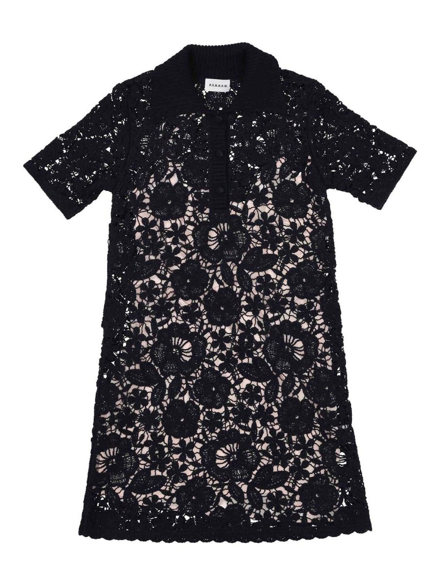 P. A.R. O.S. H. Robe Courte - Bleu