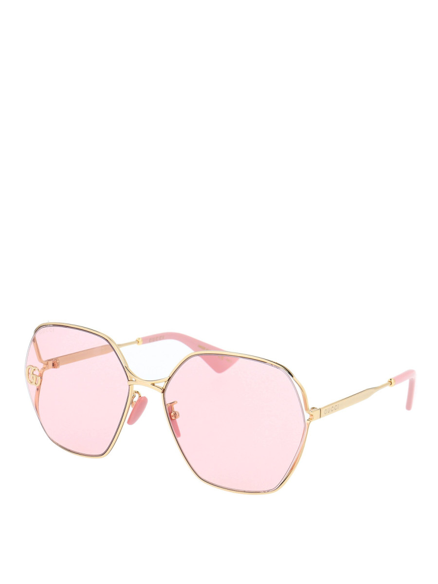 Gucci Lunettes De Soleil - Or