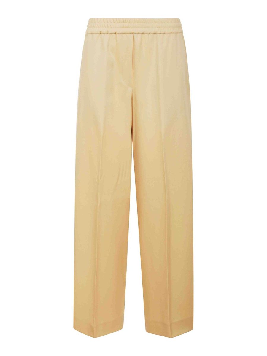 Liviana Conti Pantalons Décontractés - Jaune