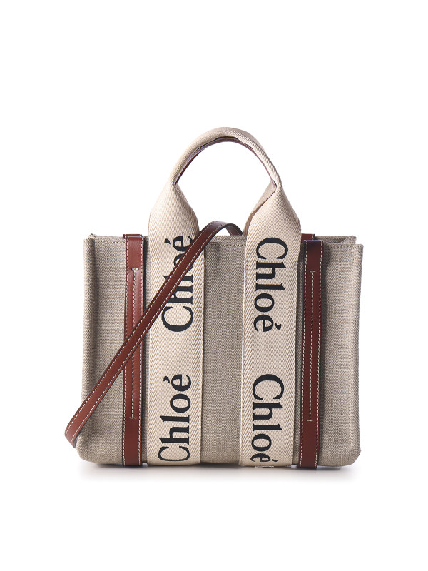 Chloe' Sac Cabas - Blanc