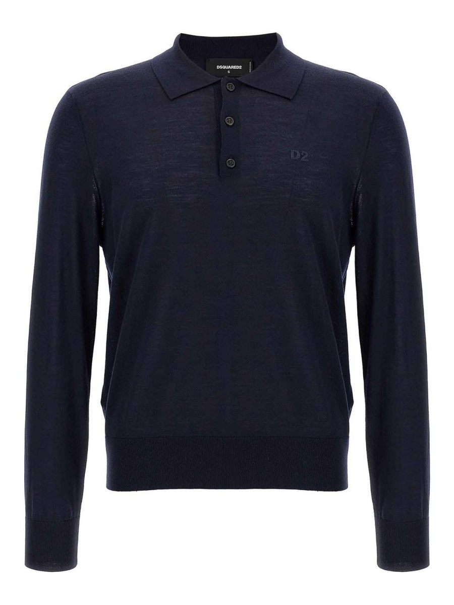 Dsquared2 Polo - Bleu
