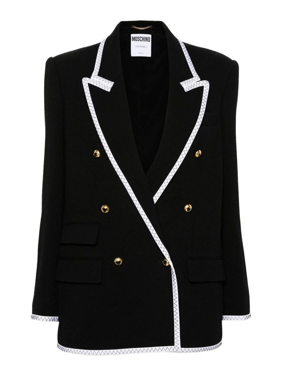 Moschino Veste Casual - Noir