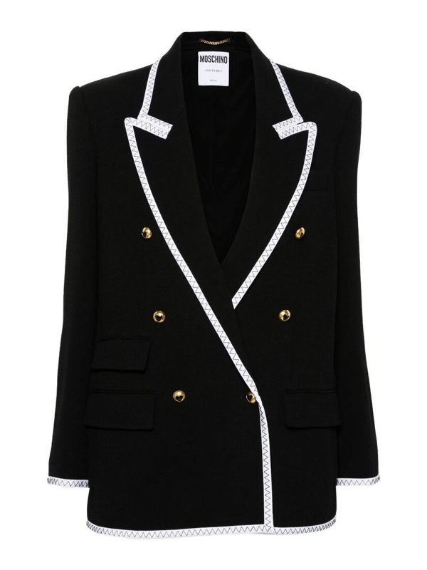 Moschino Veste Casual - Noir