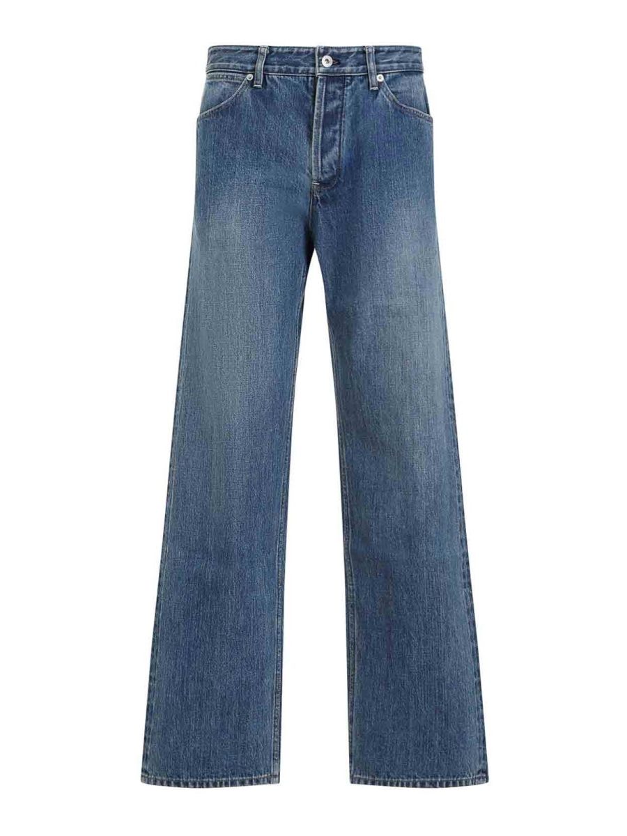 Jil Sander Jean Bootcut - Bleu