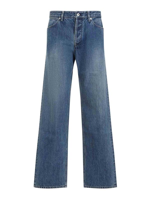 Jil Sander Jean Bootcut - Bleu
