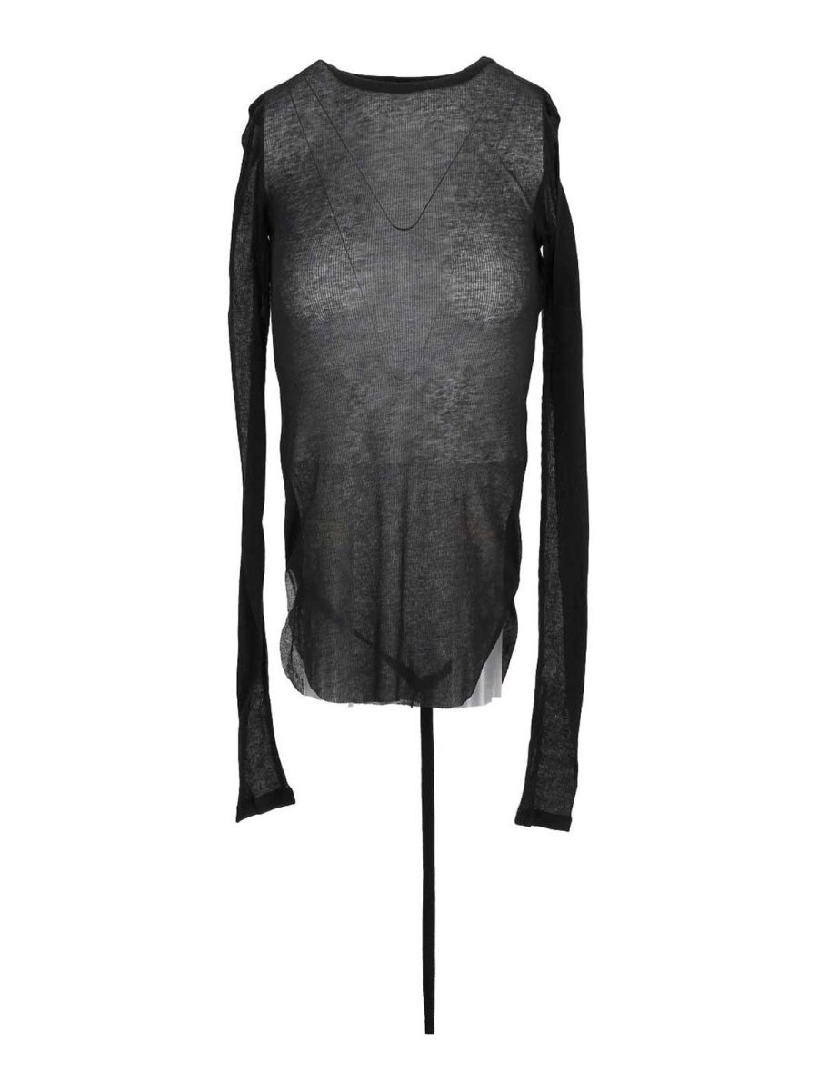 Ann Demeulemeester Top - Noir