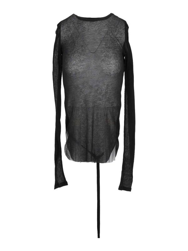 Ann Demeulemeester Top - Noir