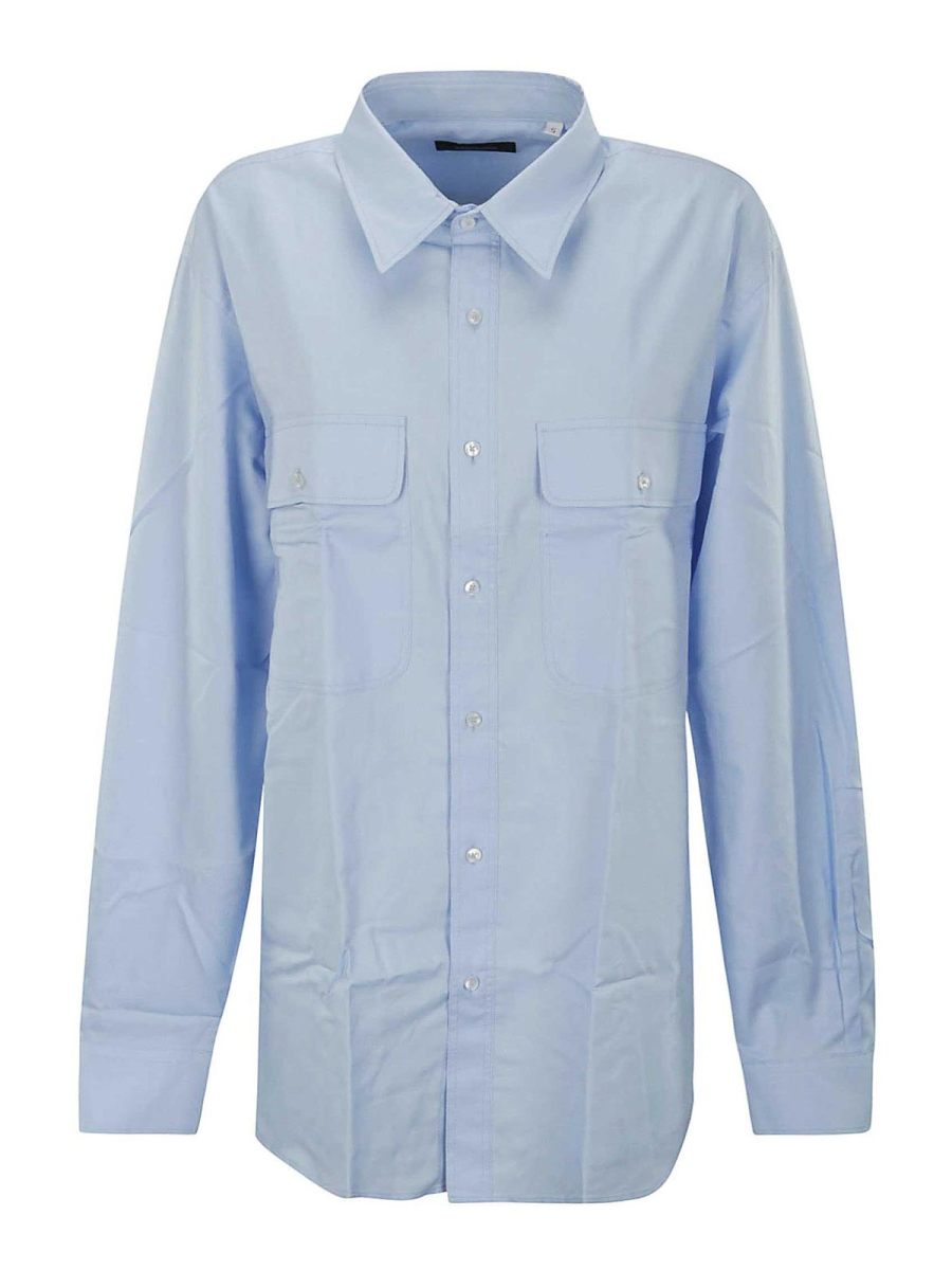 Made in Tomboy Chemise - Bleu Clair
