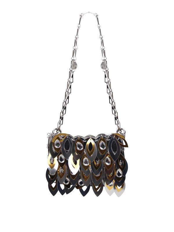 Rabanne Sac Bandoulière - Argent