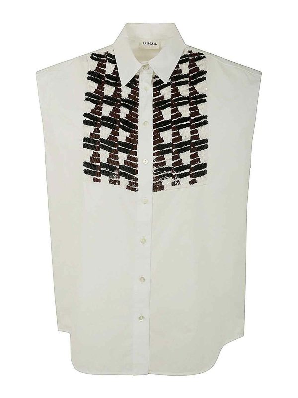 P. A.R. O.S. H. Chemise - Blanc