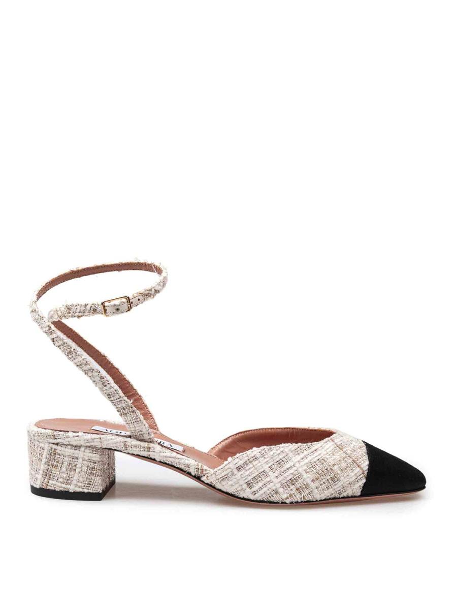 Aquazzura Chaussures À Talon - Blanc