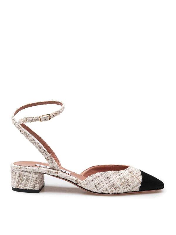 Aquazzura Chaussures À Talon - Blanc