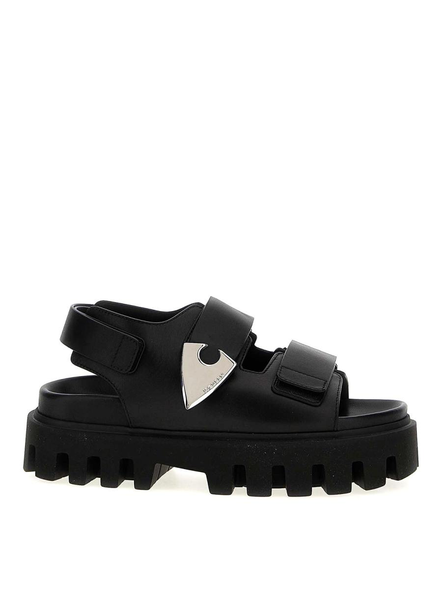 Alexander Mcqueen Sandales - Noir