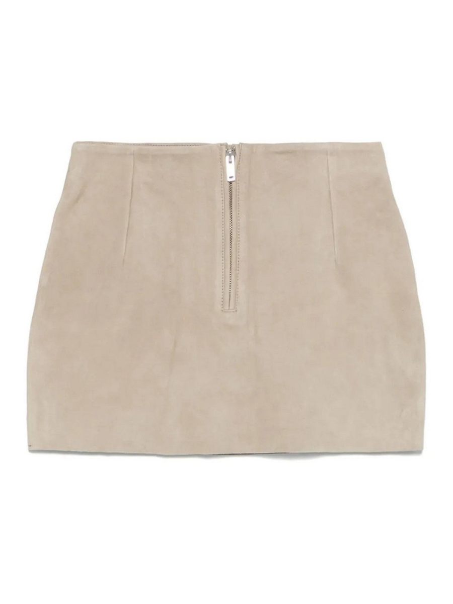 Remain Birger Christensen Mini Jupe - Blanc